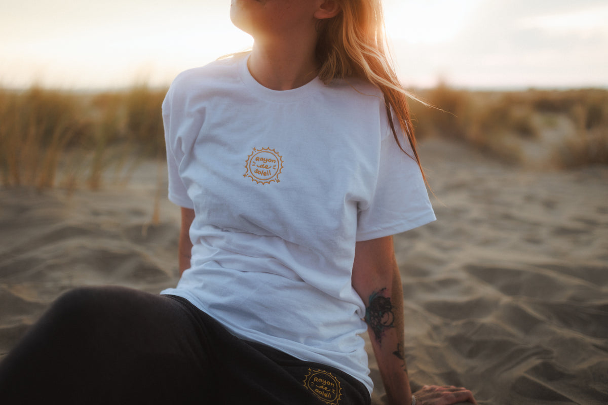 T-shirt brodé Rayon de Soleil