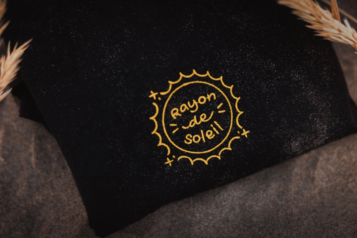 T-shirt brodé Rayon de Soleil