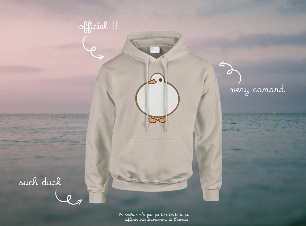 Le Hoodie Canard Officiel