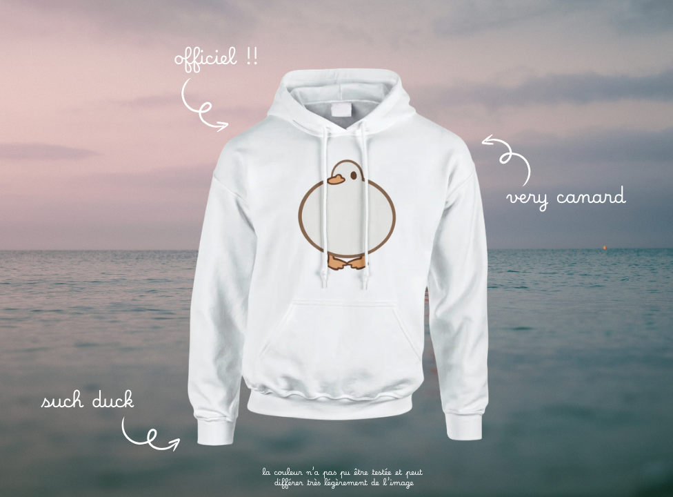 Le Hoodie Canard Officiel