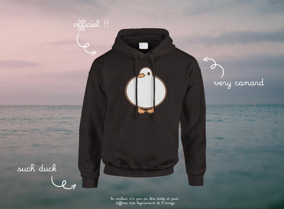 Le Hoodie Canard Officiel