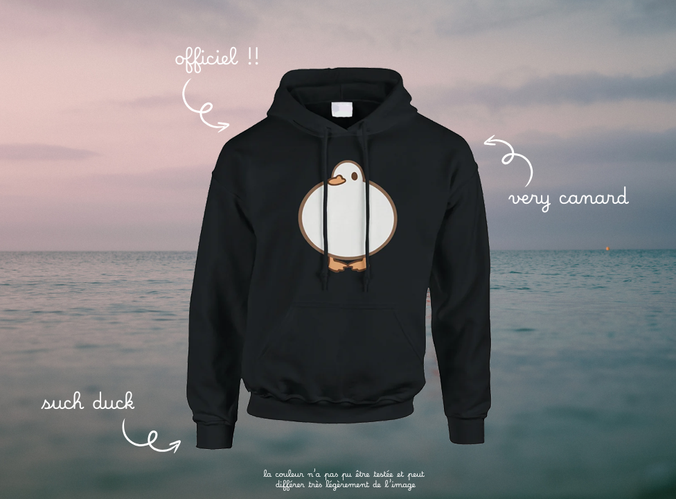 Le Hoodie Canard Officiel