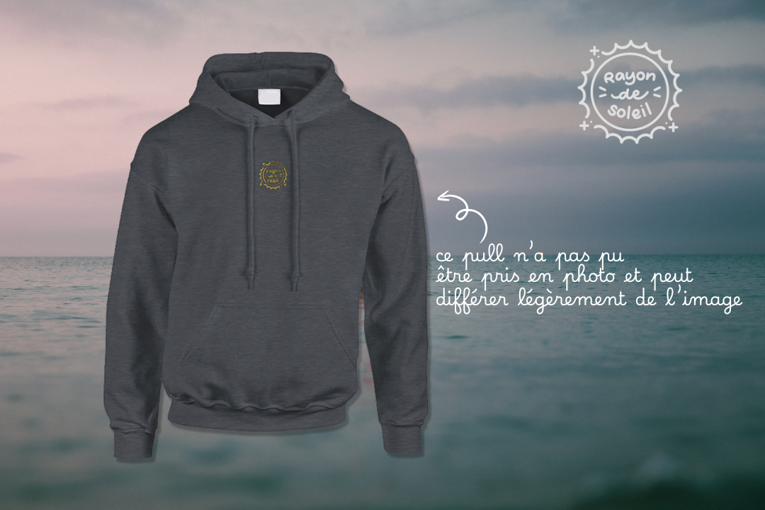 Hoodie brodé Rayon de Soleil