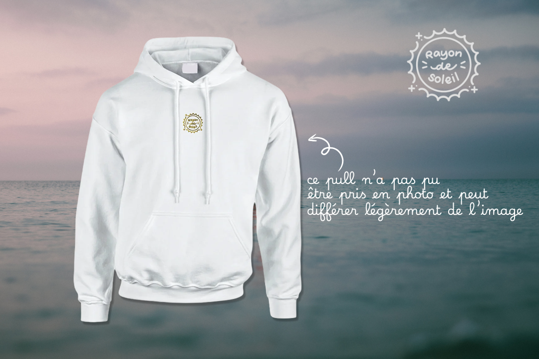 Hoodie brodé Rayon de Soleil